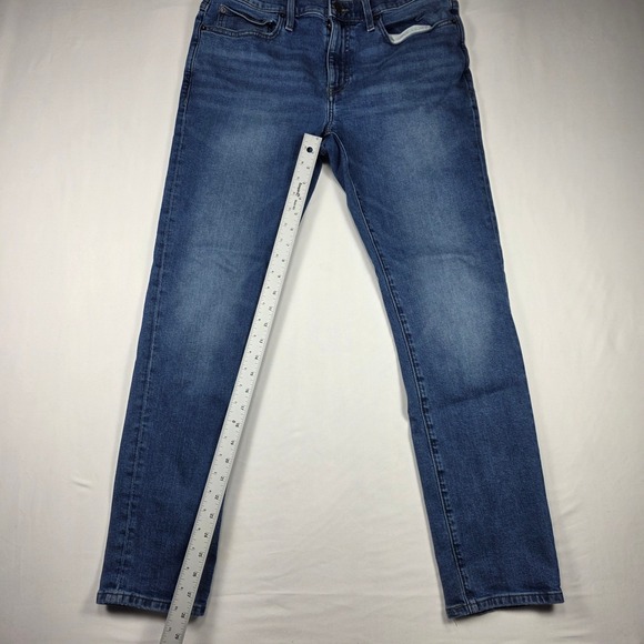J.Crew Jeans Mens 32x30 Blue Slim Mid Rise Flex Stretch Medium Wash - Picture 3 of 10